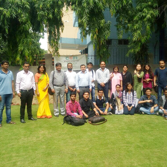 Group photo with partners and colleagues