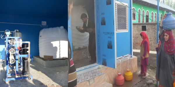 Flood Relief Interventions — TATA RO Plants Installation, J&K